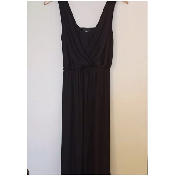 NWT Anthropologie Maeve Sloan Midi Dress XSP Pockets Grecian Faux-Wrap $138 New - Picture 5 of 5